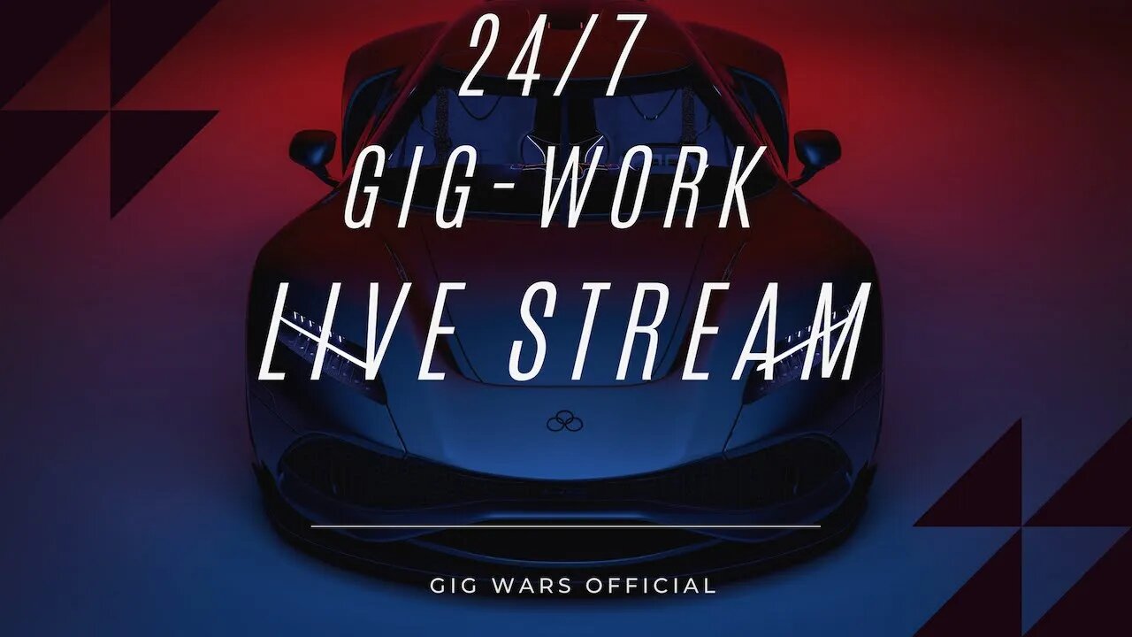 Gig Wars Official 24/7: "Overnight/ Morning Gig Panel" - Delivery & Rideshare Driver Live Stream
