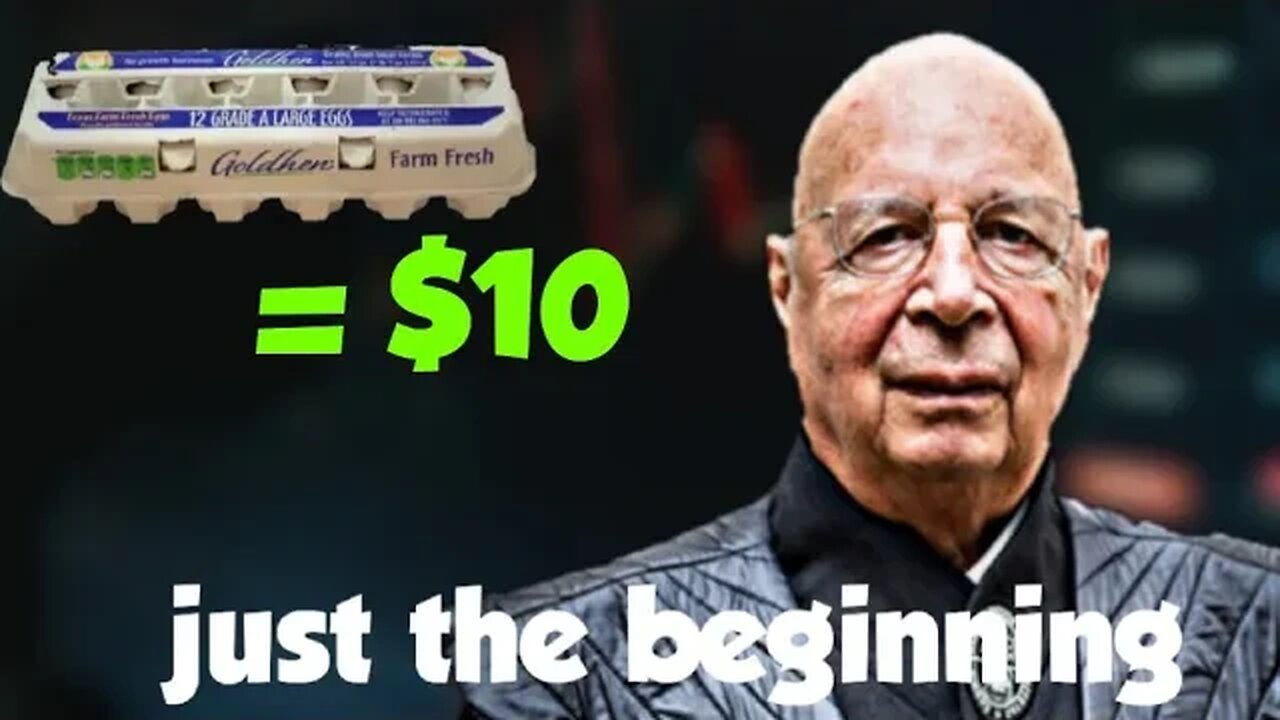 EGGS FOR THE WEALTHY ONLY...... WHAT'S NEXT??? (All According to WEF Plan)