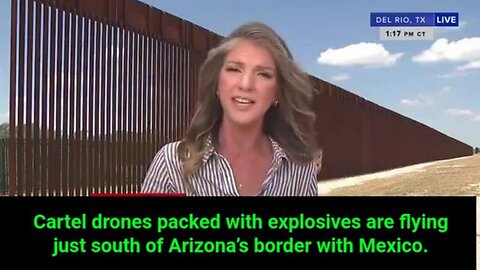 Cartel drones packed with explosives are flying just south of Arizona’s border with Mexico.