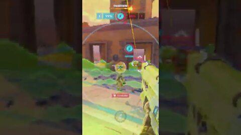 Pressing Q as Soldier 76 Overwatch 2 Comp Gameplay