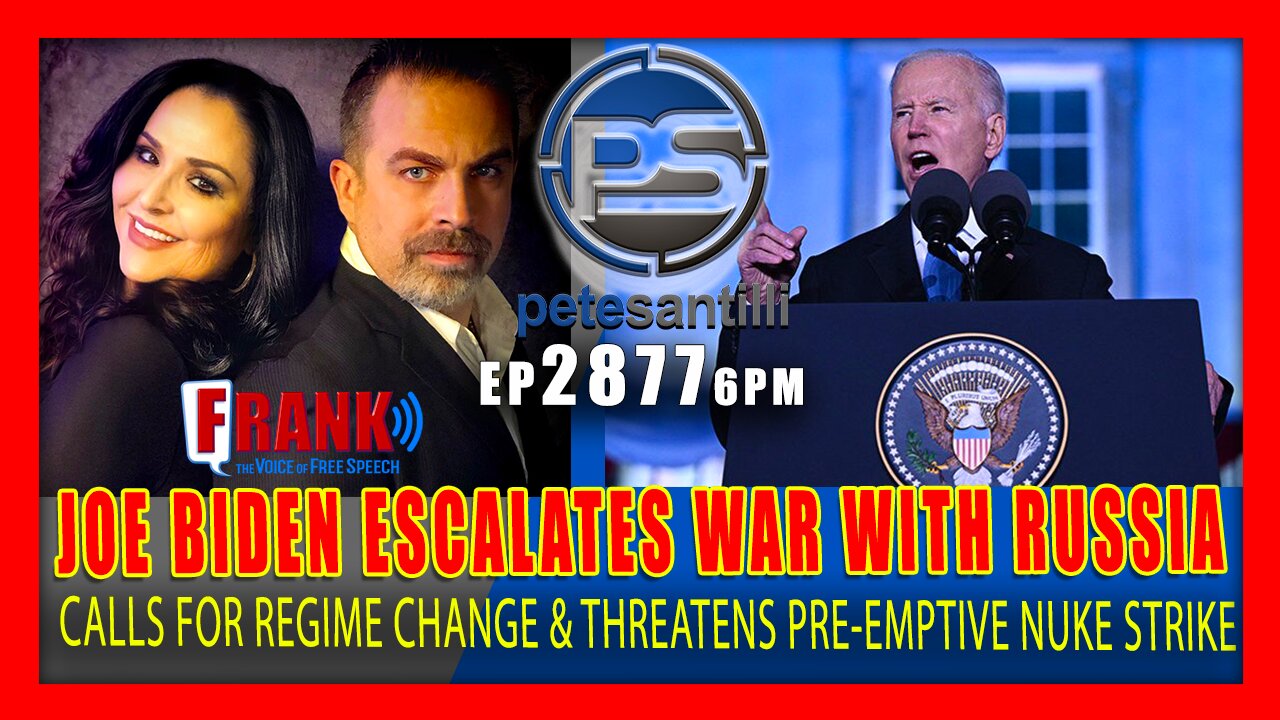 EP 2877-6PM JOE BIDEN ESCALATES WITH RUSSIA - CALLS TO REMOVE HIM WITH 25th AMENDMENT