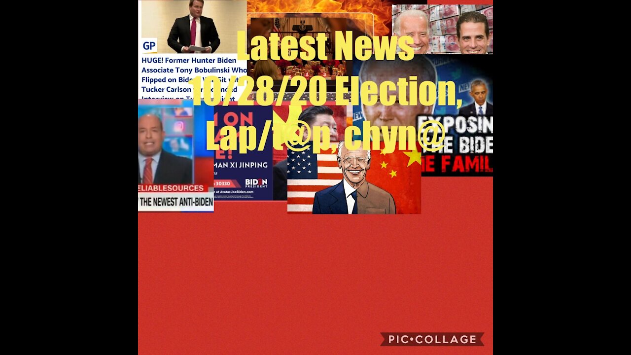 Latest News 10/28/20 Biden Crime Family Exposed