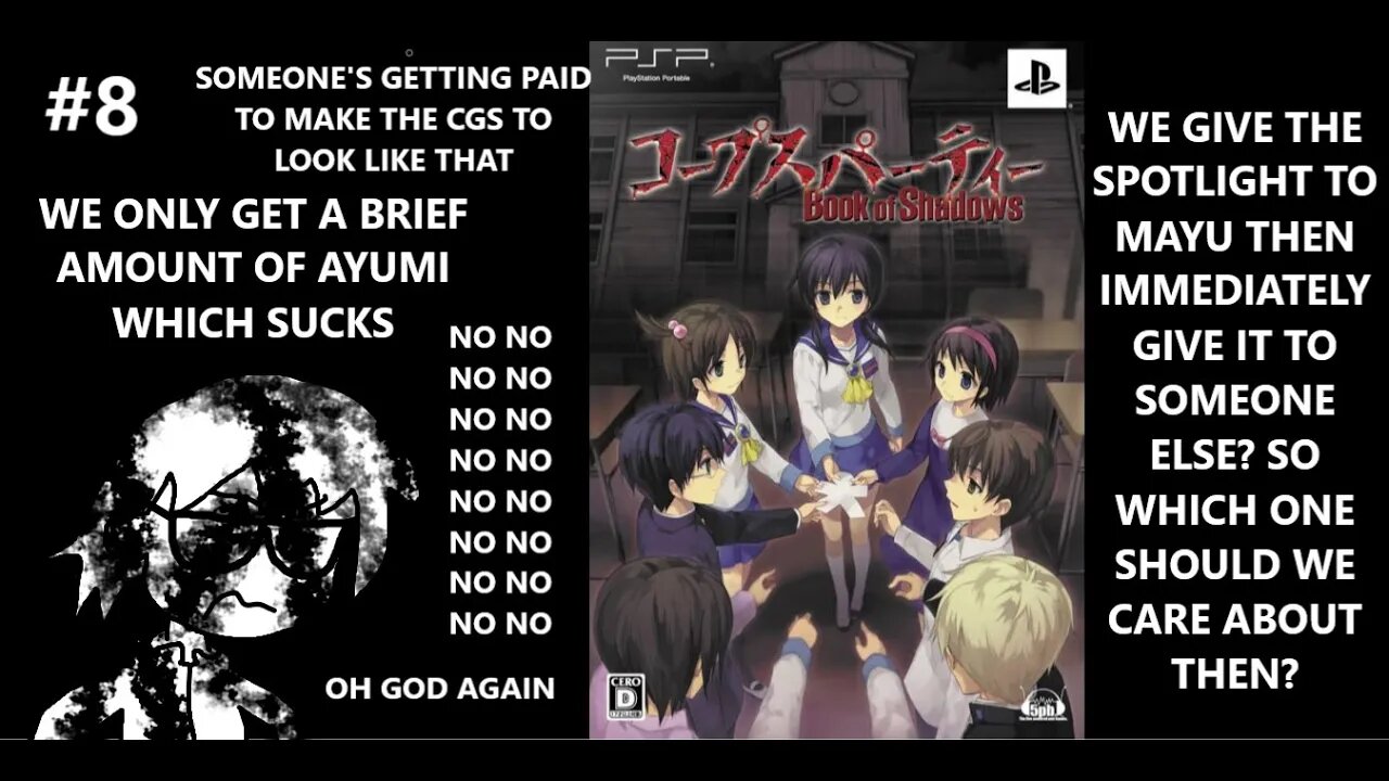 Corpse Party: Book of Shadows - WHAT THE HELL IS THIS SOFTCORE- This is Creative Writing, Right? P8