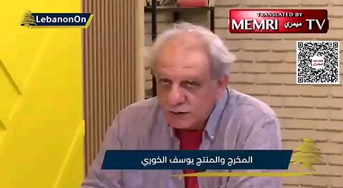 Lebanese filmmaker Youssef El-Khoury slams the Palestinian cause as a complete fabrication.