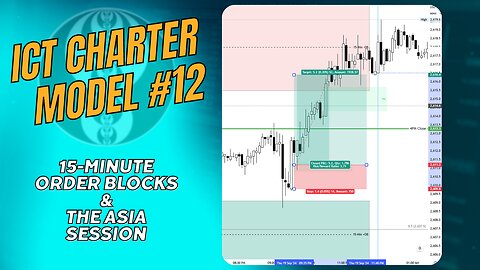 ICT Charter Model #12 Asia Session & Order Blocks 9 19 2024