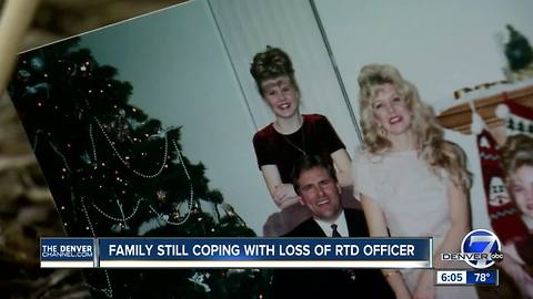 Family still coping with loss of RTD officer