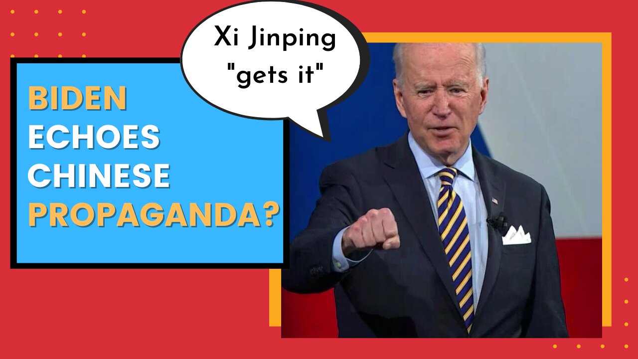 BIDEN CAUGHT Spreading Chinese [CCP] Propaganda On CNN - Town Hall