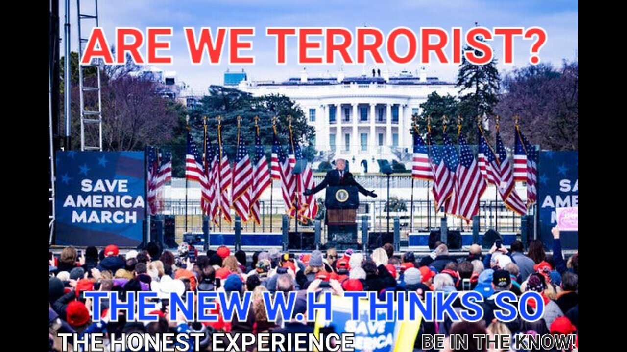 Are you a free thinker? Then you might be a terrorist🙎♂️