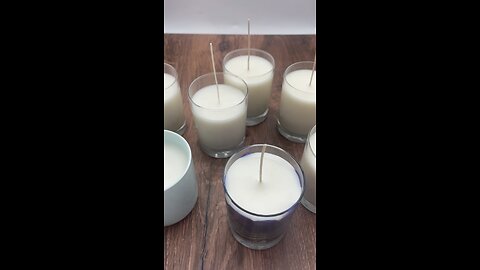 Wick Testing | Hybrid Coconut Container Candle Wax AB #21 | Hive and Honey Candle Co