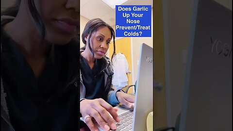 Does Garlic 🧄 in the Nose Prevent/Treat Colds? #shorts