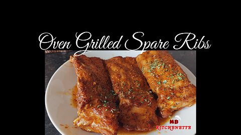 GAWIN MO ITO SA PORK RIBS! Mapapadami ang Kain mo sa Sarap nito! Oven Grilled Pork Ribs!!