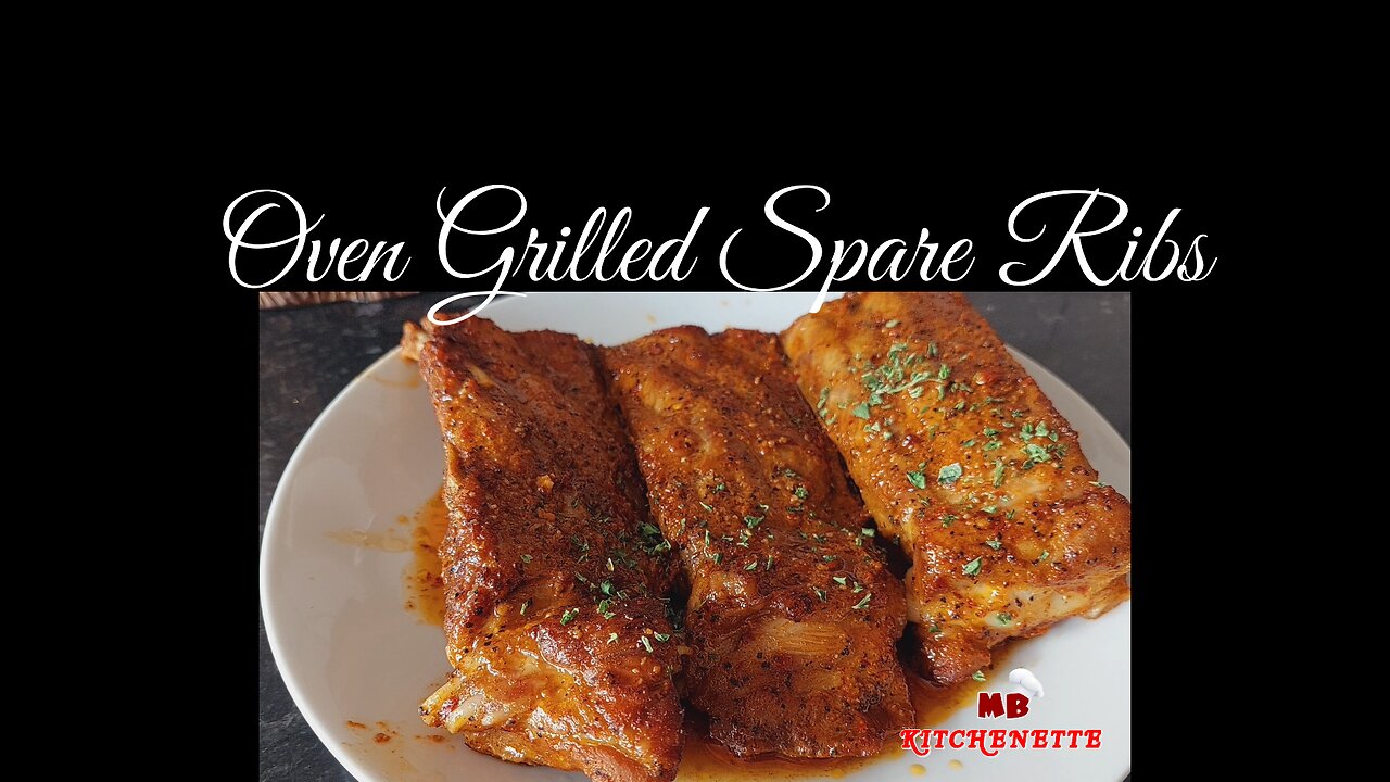 GAWIN MO ITO SA PORK RIBS! Mapapadami ang Kain mo sa Sarap nito! Oven Grilled Pork Ribs!!