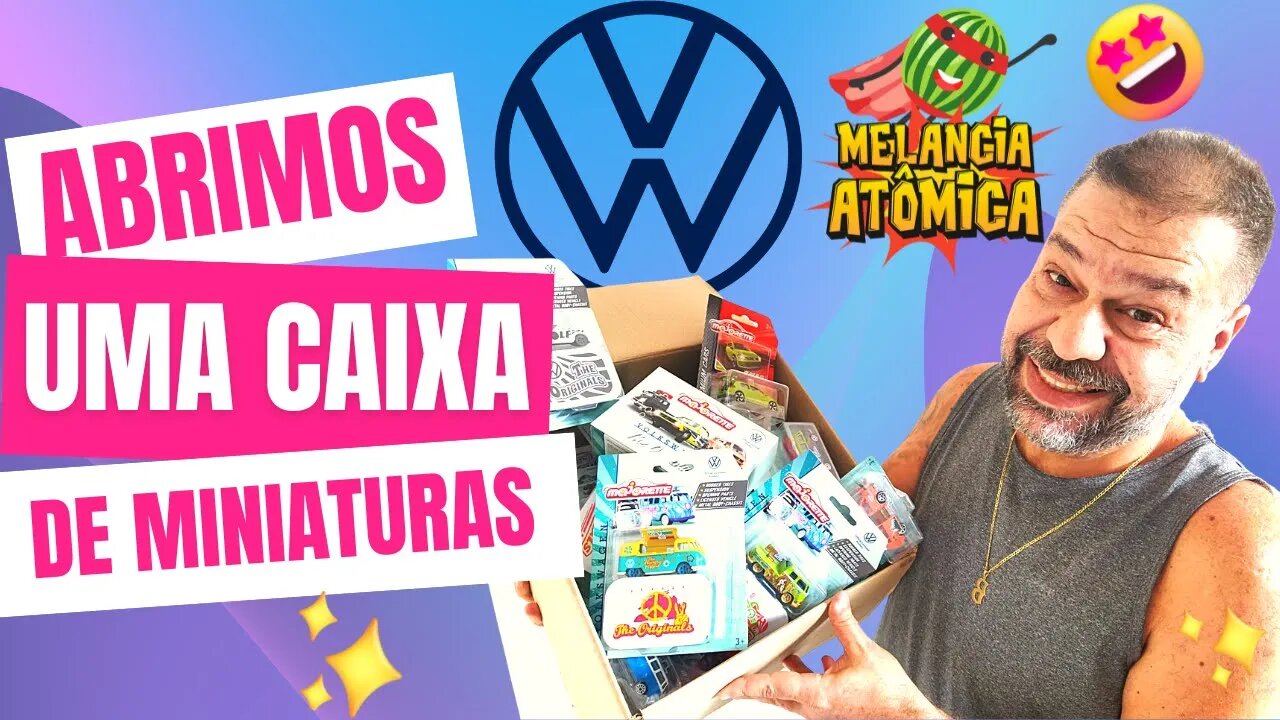 Abrindo a Nova Linha de Miniaturas Majorette Volkswagen The Originals Imperdível