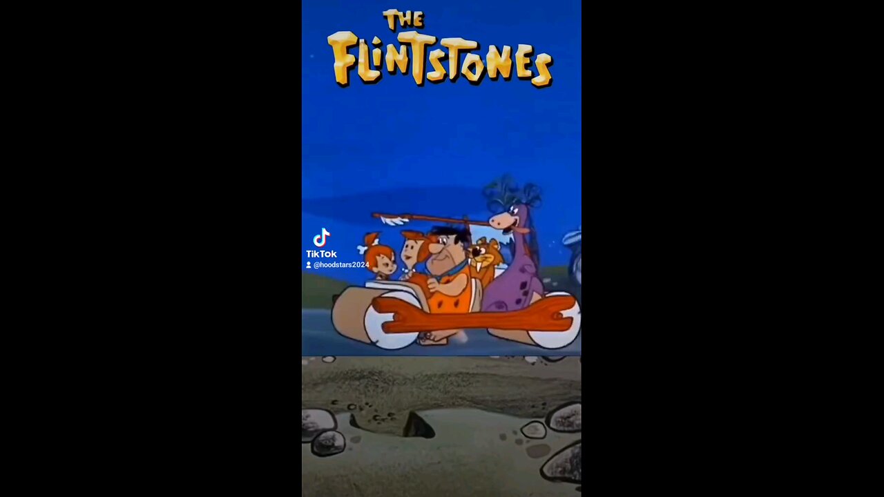 Flintstones drive in