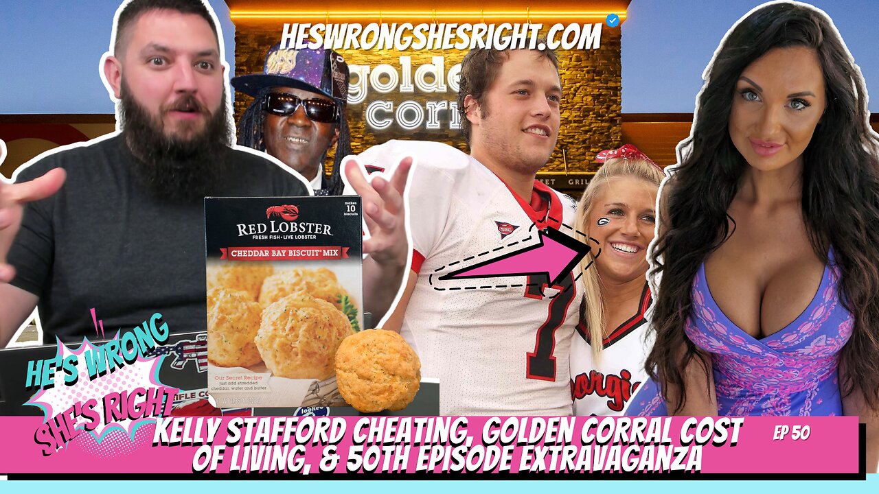 Kelly Stafford Cheating, Golden Corral Cost of Living, & 50th Episode Extravaganza - HWSR Ep 50