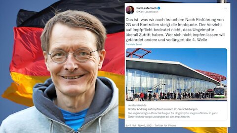 Karl Lauterbach macht gesunde Menschen zum Sündenbock