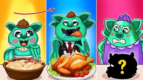 Food Fight: Me Vs Grandma Cooking Showdown in Garten Of Banban 4 - Cartoon Animation