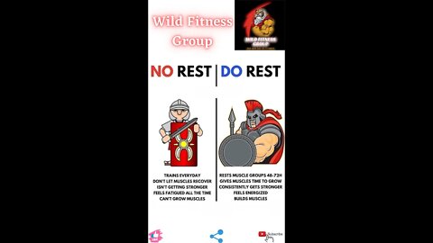 🔥No rest v/s do rest🔥#fitness🔥#wildfitnessgroup🔥#shorts🔥