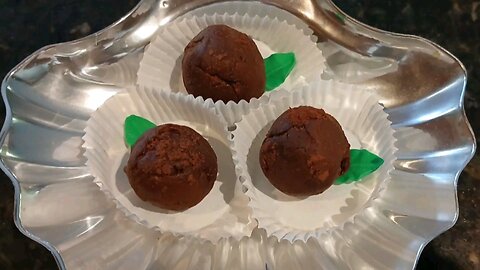 Sweet potato chocolate treat