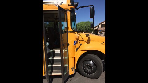 (153) 2016 International IC CE #S398 WCL bus ride home from school