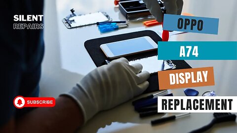 Oppo A74 | Screen repair | Display replacement | Repair video