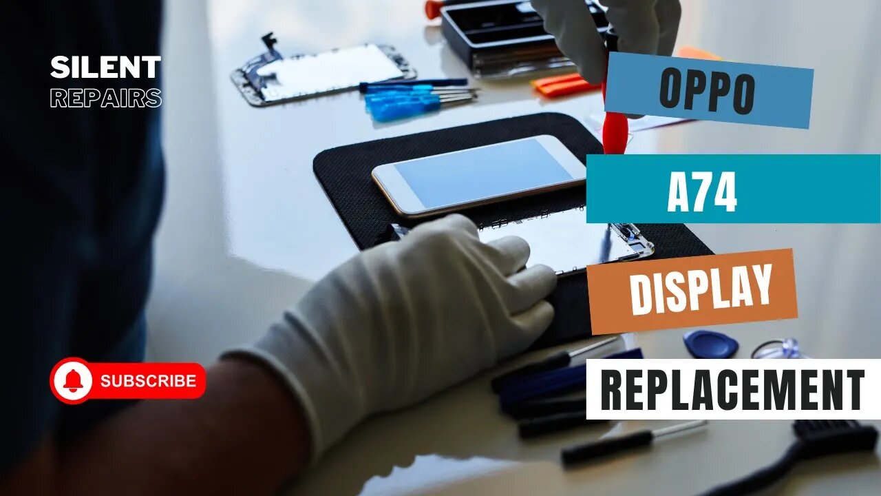 Oppo A74 | Screen repair | Display replacement | Repair video
