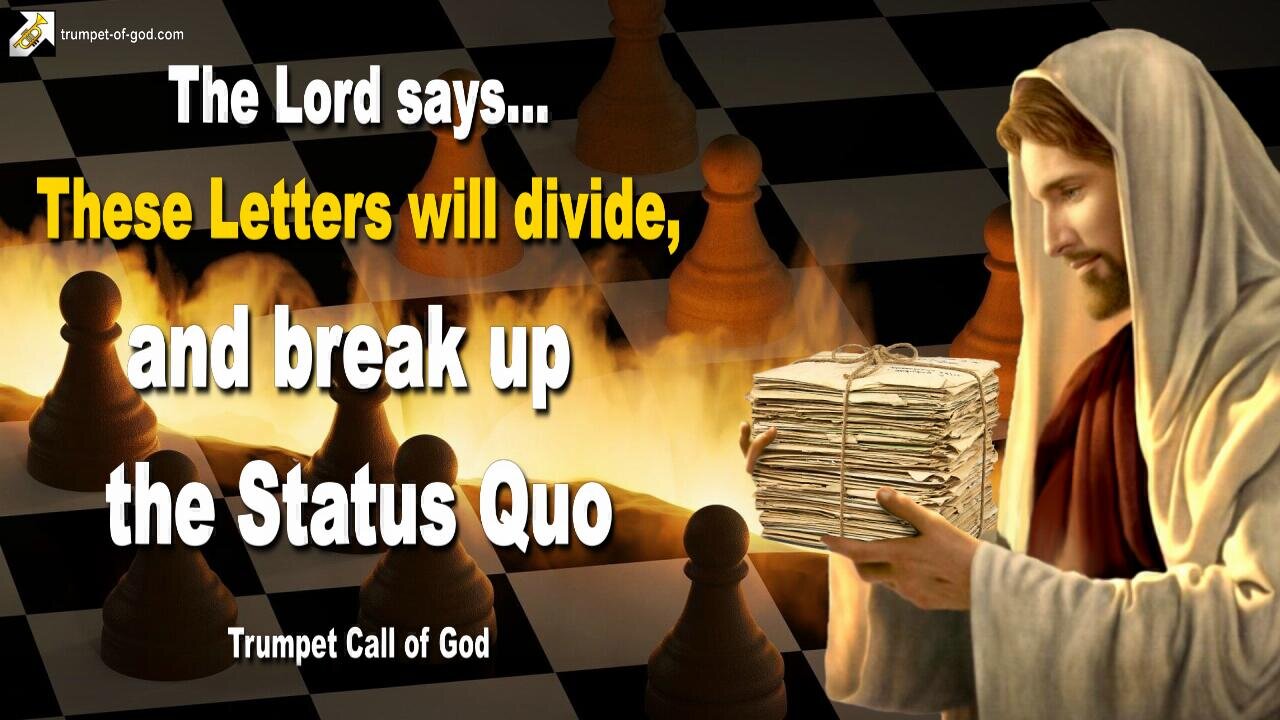 Rhema Dec 16, 2023 🎺 These Letters will divide and break up the Status Quo... The Lord explains