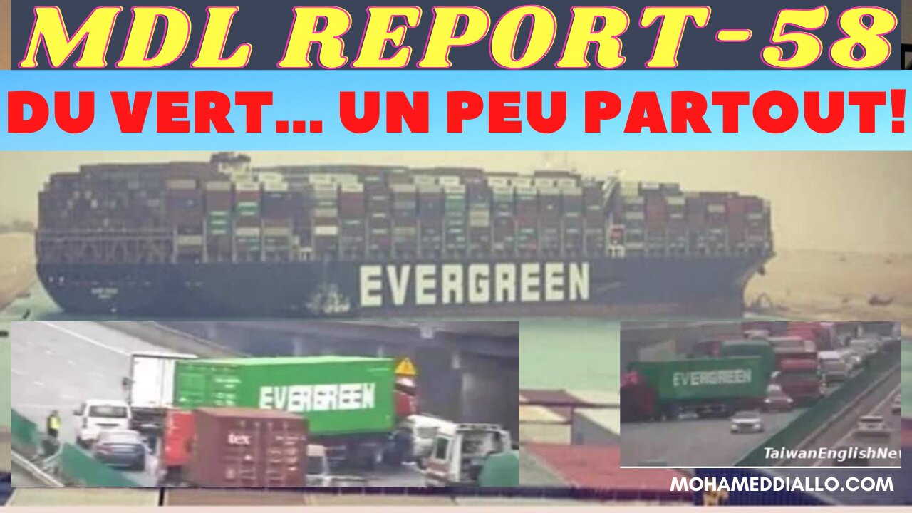 MDL REPORT 58- UNE COULEUR VERTE QUI PERSISTE UN PEU PARTOUT (EVERGREEN) - Mohamed Diallo Live