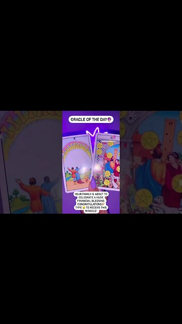 A HUGE FINANCIAL BLESSING FOR THE FAMILY. TYPE MIRACLE TO RECEIVE 🤑