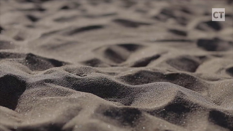 Inventor Injects Air Into Hot Tub Full Of Sand, Now You'll Want One