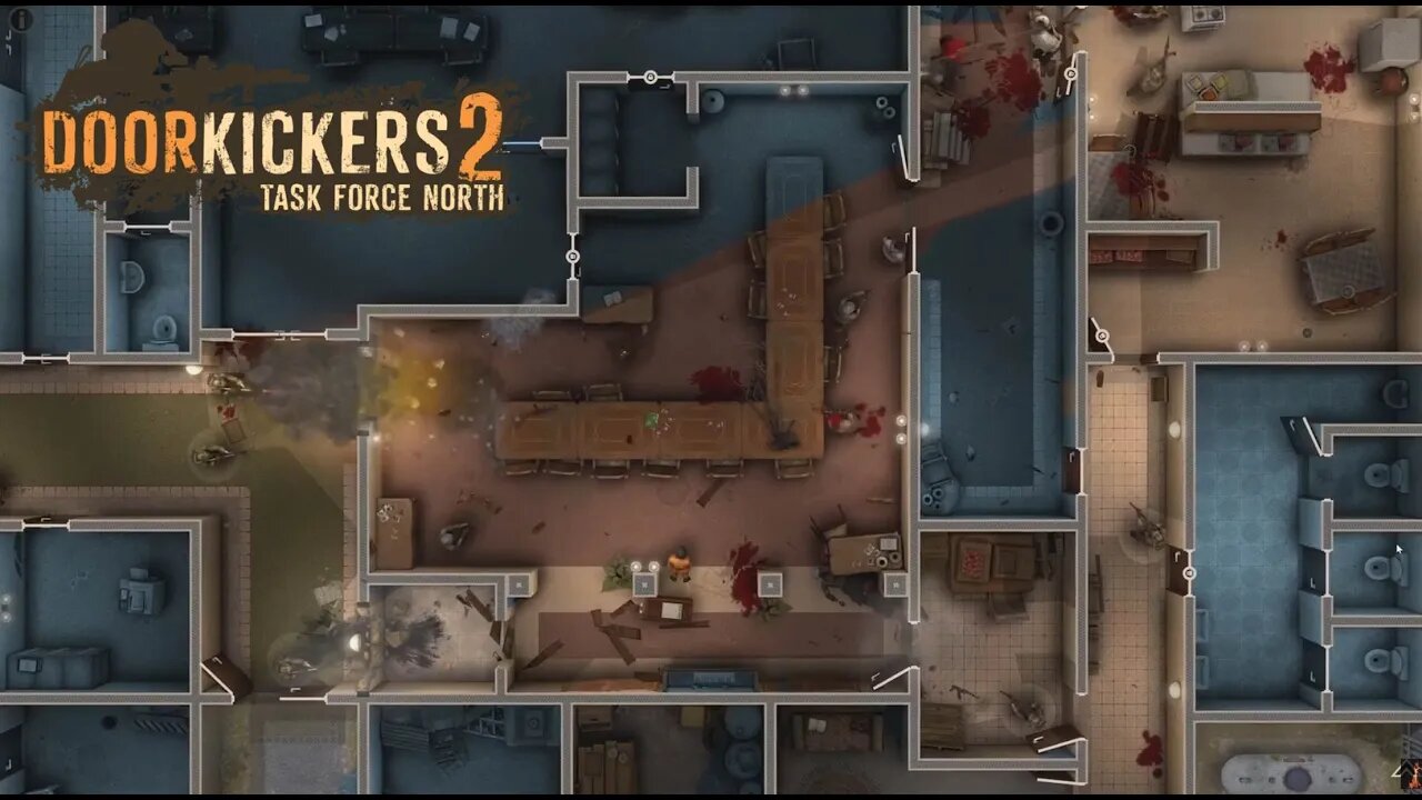 Coordination Between Two Teams Leads to Success l Door Kickers 2 CQC Tactics & Techniques