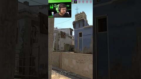 #shorts BUG DE WALLHACK? BUG MUITO ROUBADO DO MONESY NA MIRAGE! (CSGO)