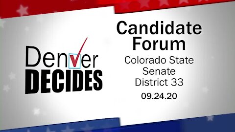 Denver Decides forum: Colorado State Senate District 33