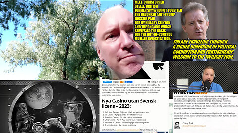 Nyheteridag+Ledarsidorna sket i det blå casinot. Schibsted sprider Steele-lögner. Ungern-Nato-stopp
