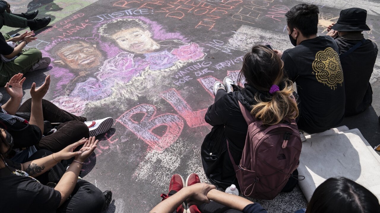 Demonstrators Rally Ahead Of Derek Chauvin Trial Verdict