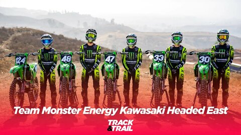 Team Monster Energy Kawasaki Headed East #Shorts