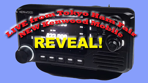 NEW Kenwood Mobile REVEAL at Tokyo Ham Fair