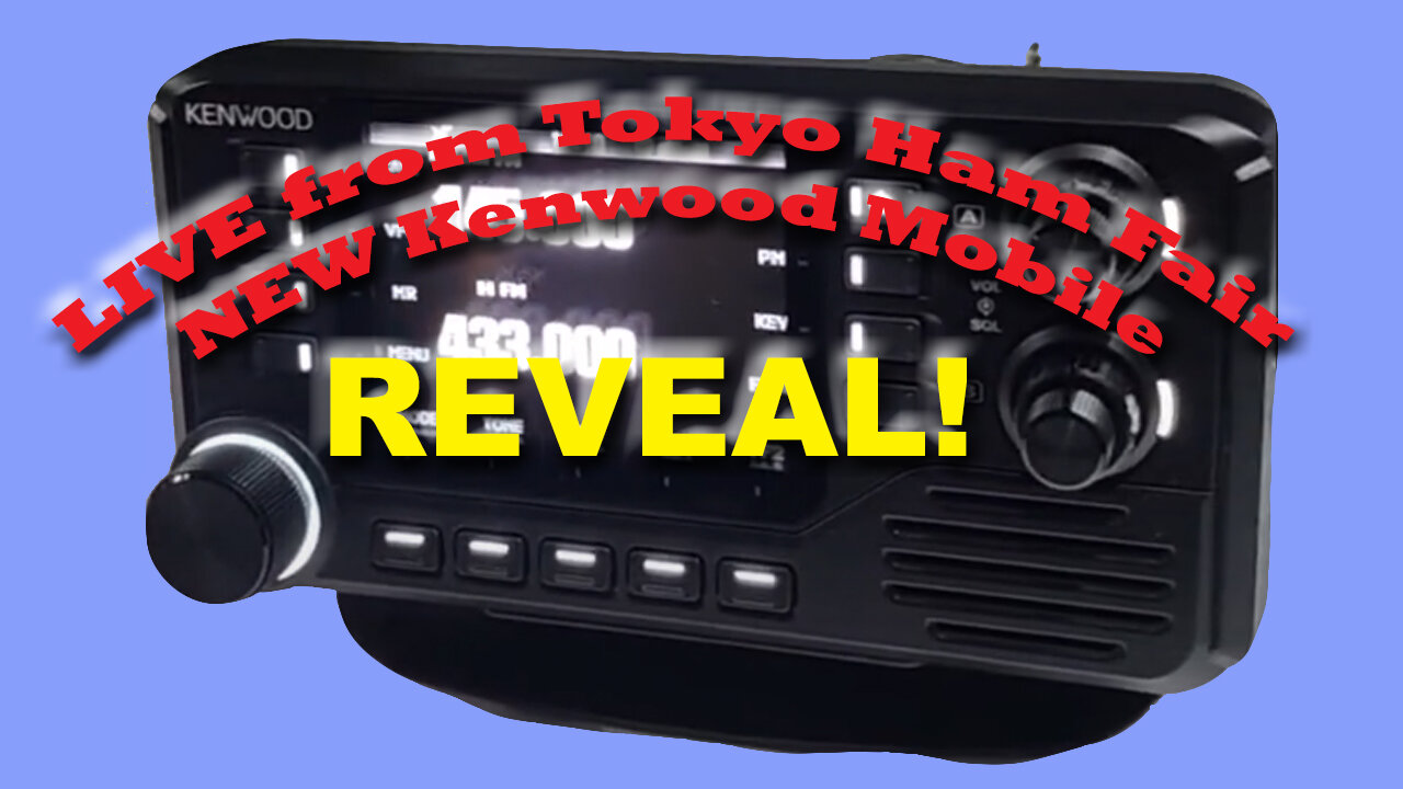 NEW Kenwood Mobile REVEAL at Tokyo Ham Fair