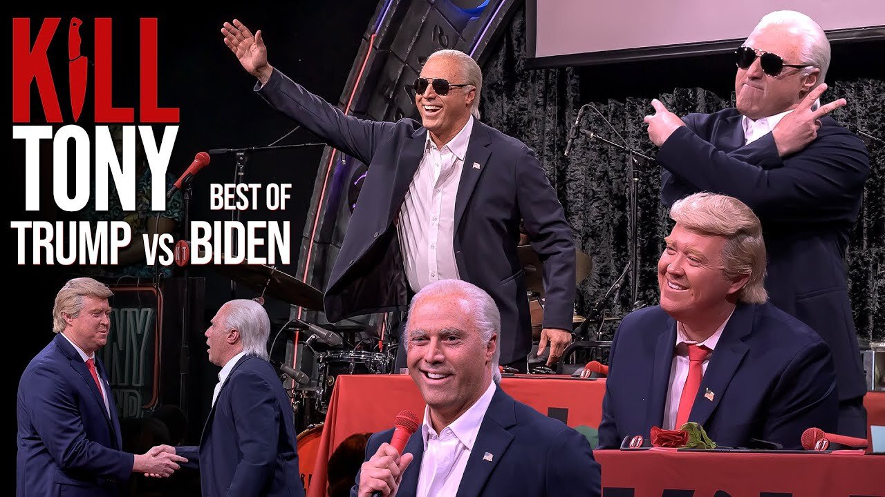 Kill Tony Trump and Biden Square Off - VERY FUNNY!! #RUMBLETAKEOVER #RUMBLERANT #RUMBLE #TRUMP