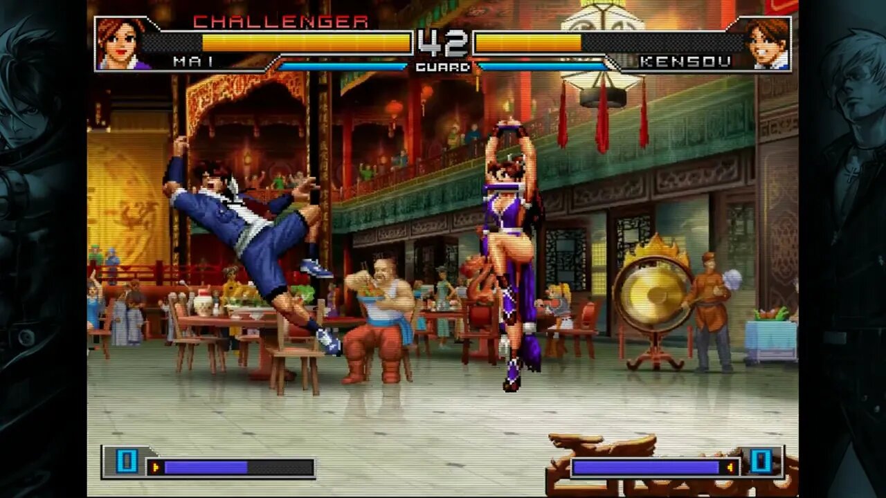 The King of Fighters 2002: Unlimited Match - Mai vs Kensou - No Commentary 4K