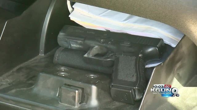 Nearly twenty guns stolen from cars in Tucson