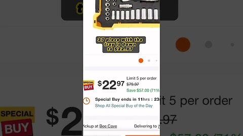 DeWALT 71% OFF DEAL At Home Depot Right Now!