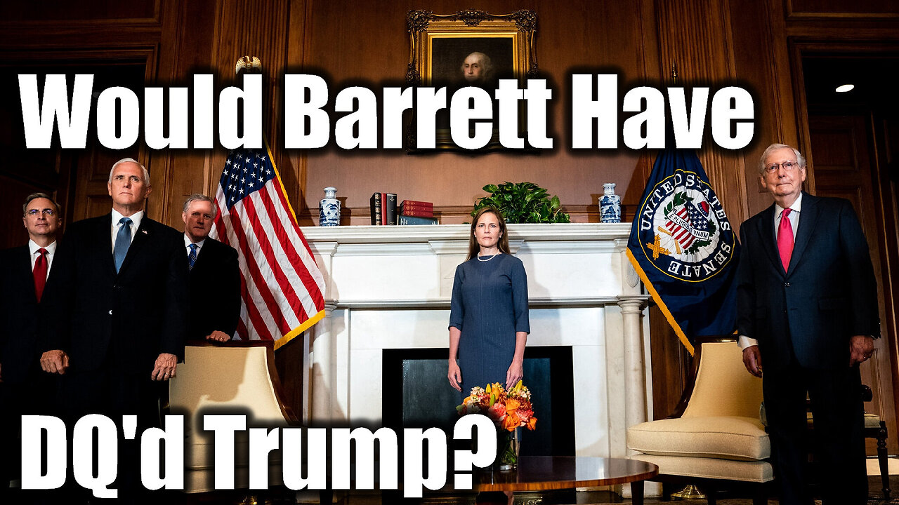 RM USA Update: Barrett's suspicious remarks in Trump eligibility case