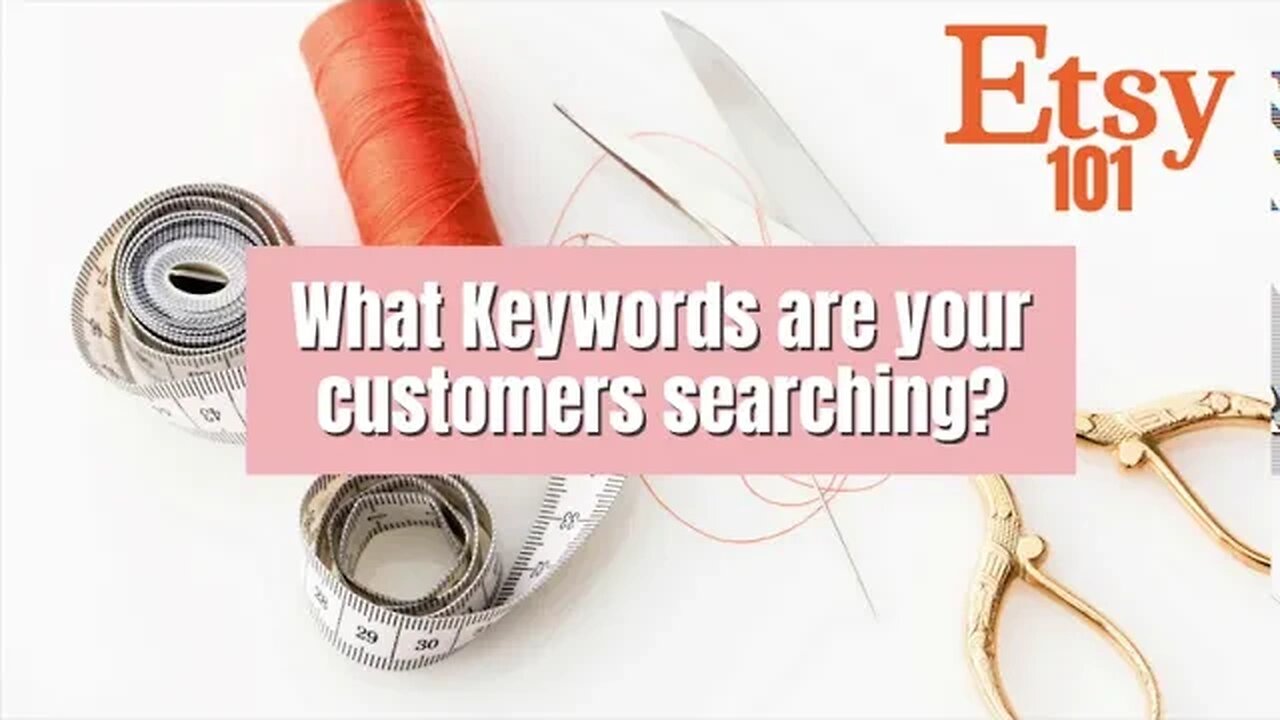 How to find Keywords in your Etsy Stats | Etsy shop tips for beginners