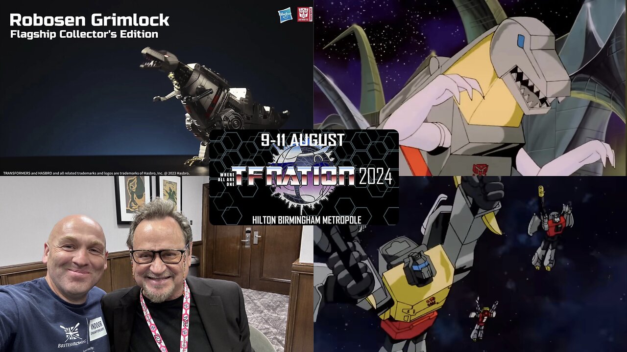 Voice of TRANSFORMERS GRIMLOCK - Interview with GREGG BERGER In Person at TF Nation 2024 UK
