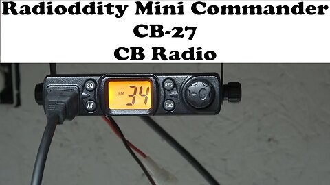 A Tiny CB From Radioddity. The CB-27 is here. Let's take a look!