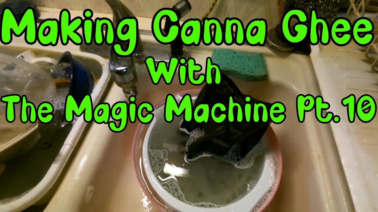 Making Canna Ghee With The Magic Machine Pt.10