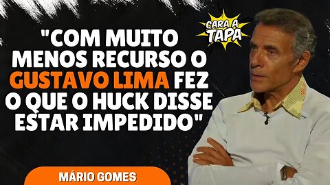 MÁRIO GOMES EXPLICA PORQUE PERDEU A PACIÊNCIA COM LUCIANO HUCK