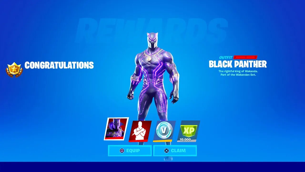 4 FREE REWARDS for EVERYONE! (Black Panther Challenges)