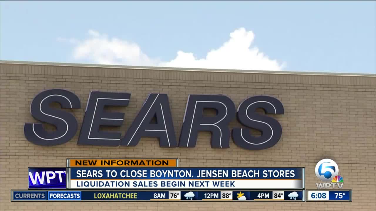 Sears locations in Boynton Beach, Jensen Beach on latest list of closures